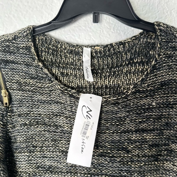 NWT NY Collection Long Sleeve Knit Mini dress - Picture 3 of 3